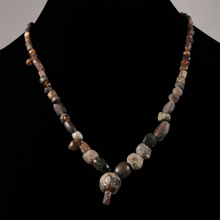 Western Asiatic Mixed Bead Necklace String