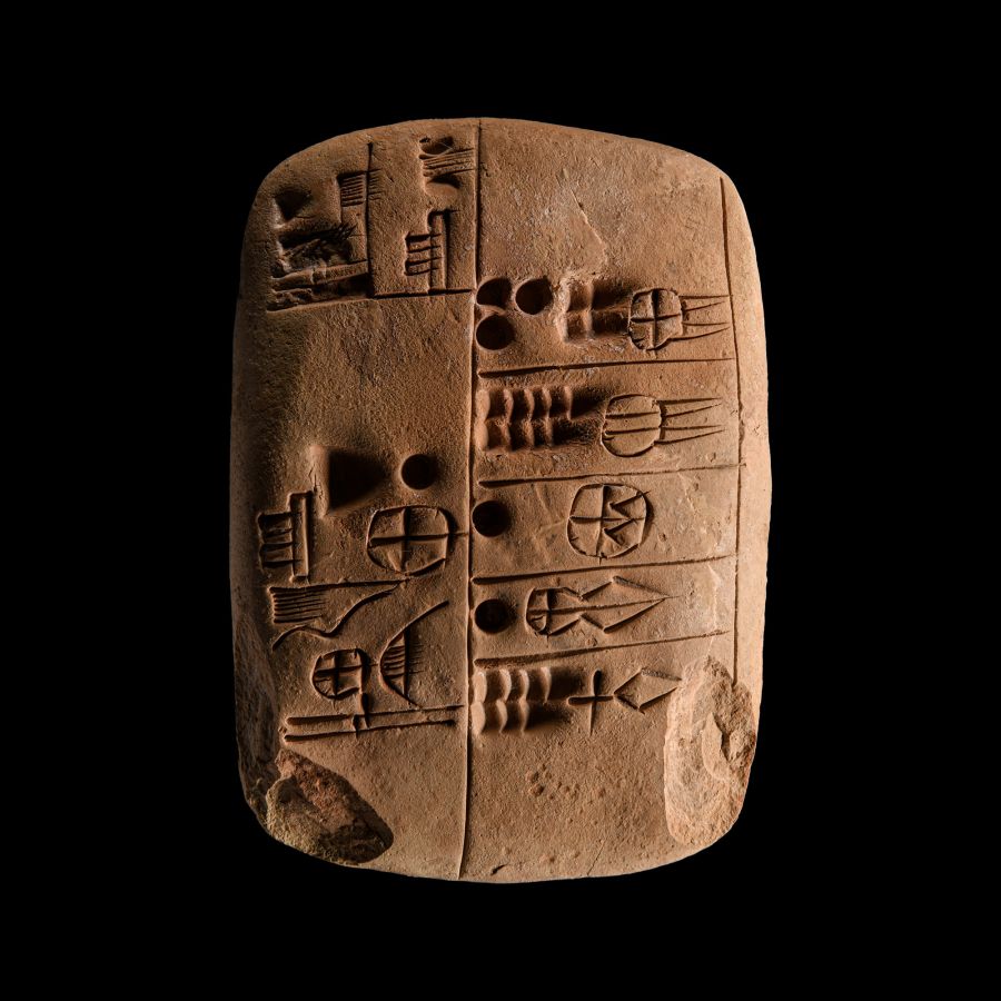 Sumerian Pictographic Tablet