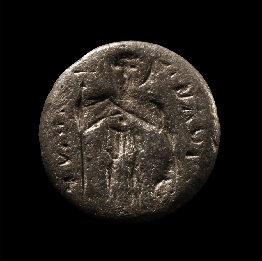 Byzantine Silver Ring Bezel with Inscription