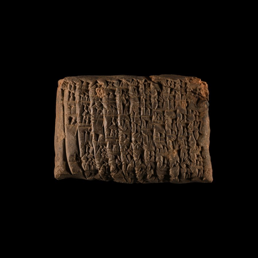 Old Babylonian Cuneiform Letter Tablet
