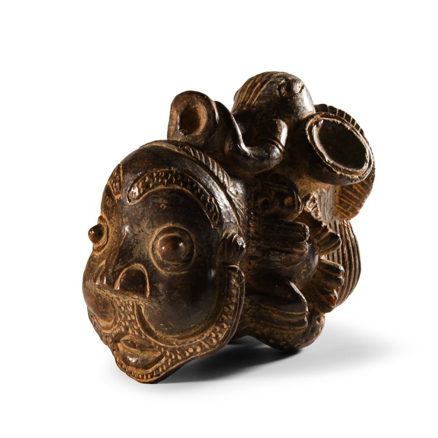 Pre-Columbian Style Pottery Figure