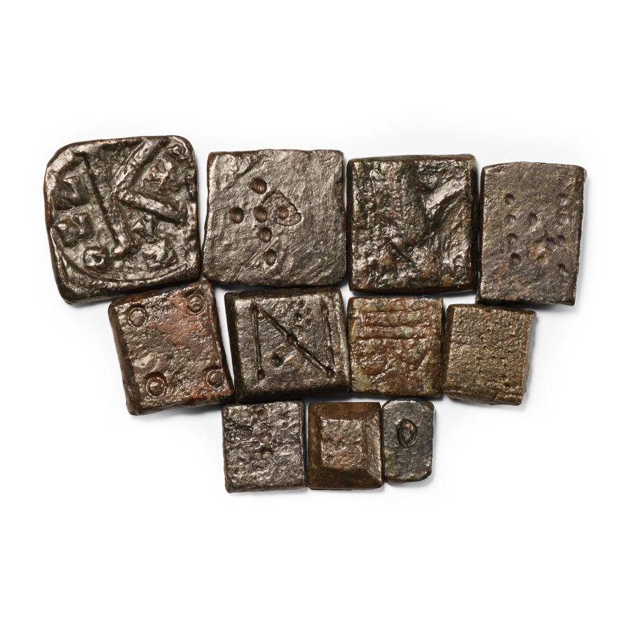 Byzantine Bronze Trade Weight Collection