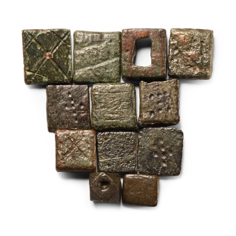 Byzantine Bronze Trade Weight Collection
