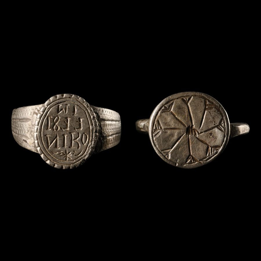 Post Medieval Silver Ring Group