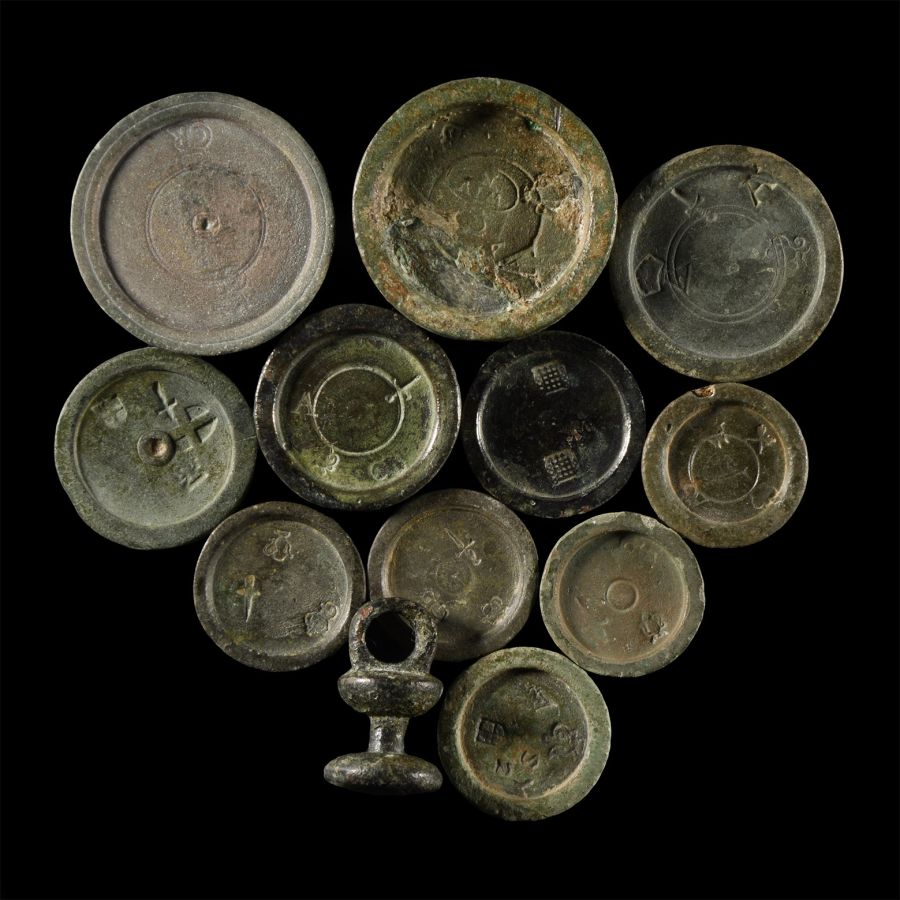 Post Medieval Bronze Trade Weight Collection