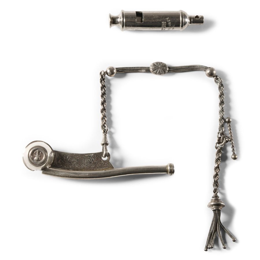 Post Medieval Silver Acme Scout and Bosun's Whistle