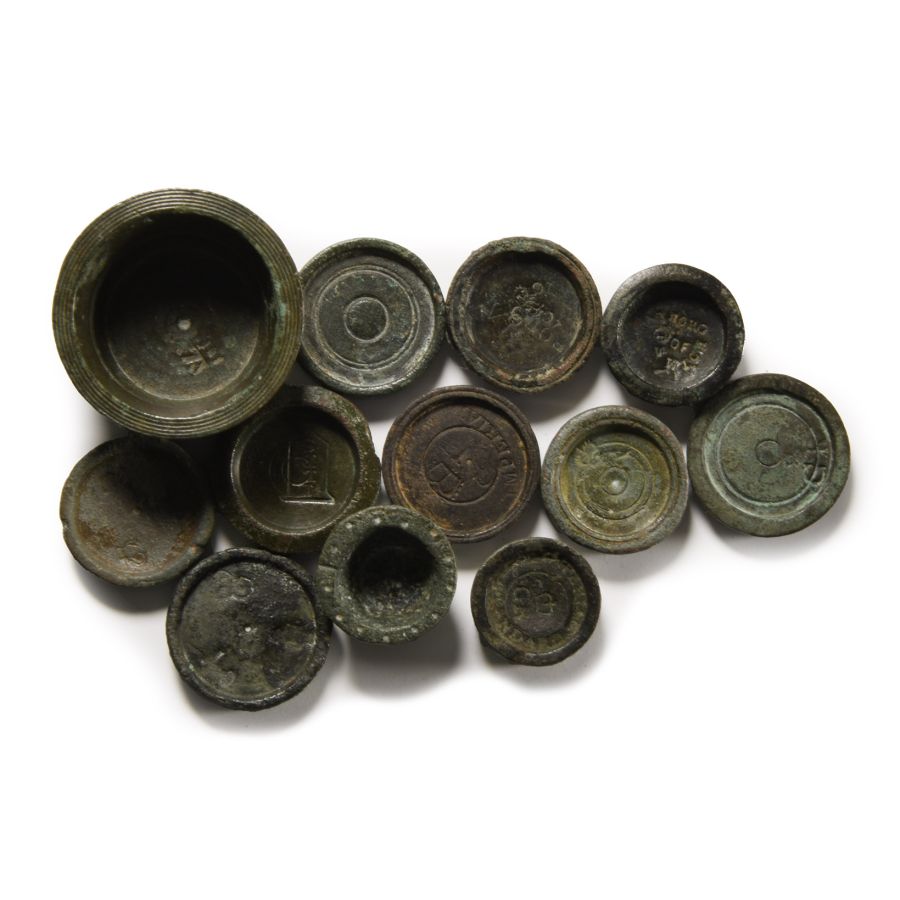 Post Medieval Bronze Trade Weight Collection