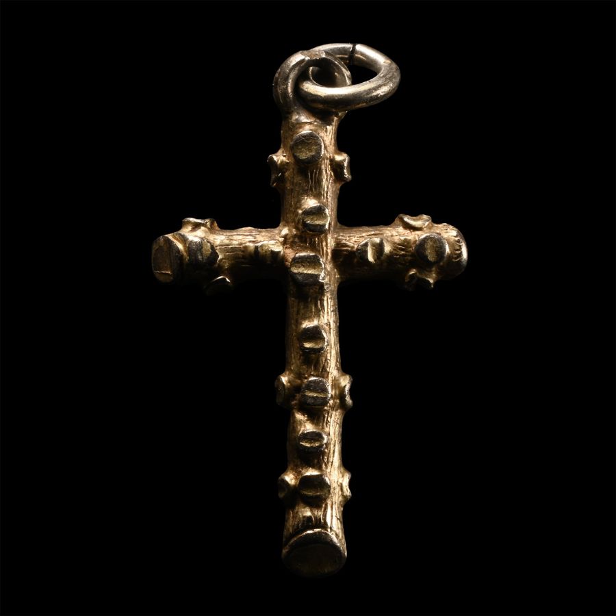 Post Medieval Silver Cross Pendant