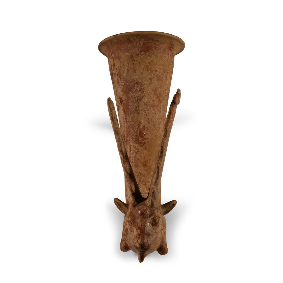 Western Asiatic Ceramic Ibex Rhyton