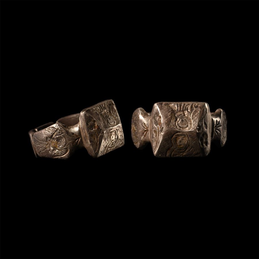 Medieval Silver Iconographic Ring