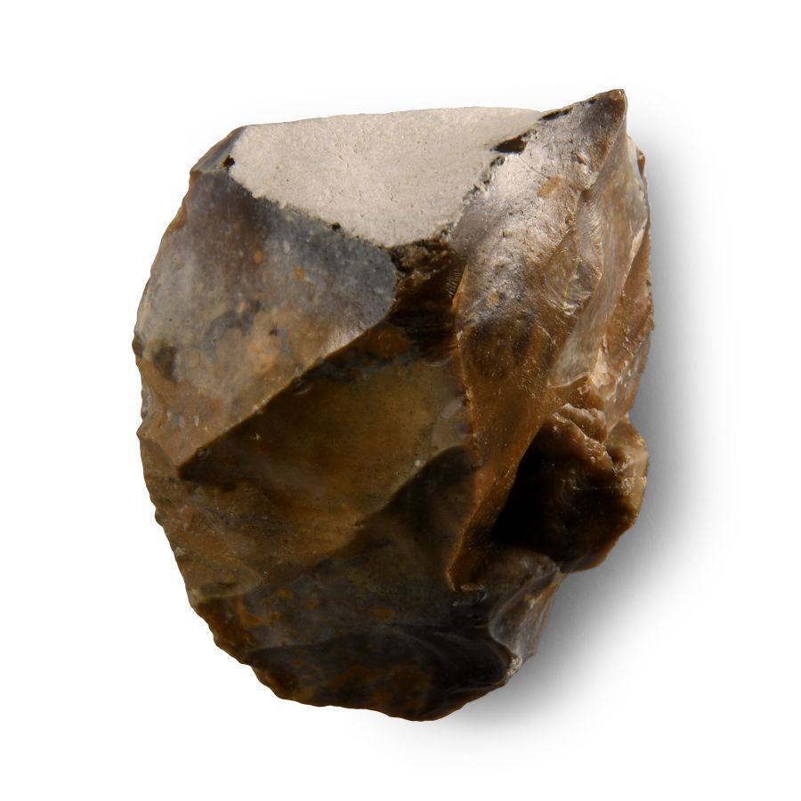 Stone Age 'Bacton' Knapped Flint Handaxe