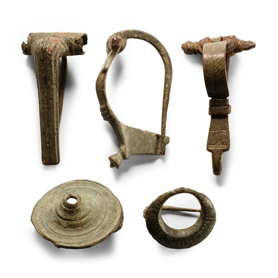 Roman Bronze Brooch Collection