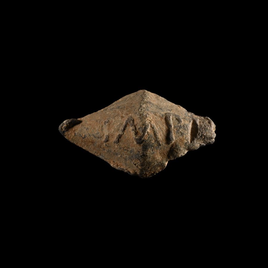 Roman 'Pompey the Great' Lead Slingshot