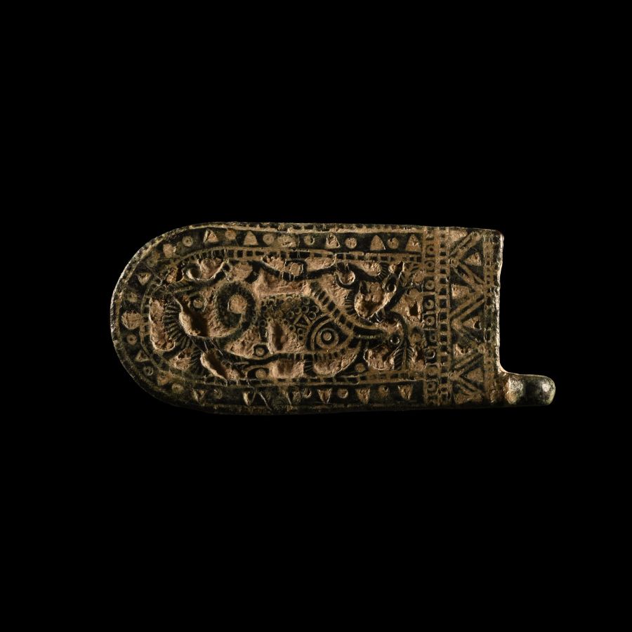 Byzantine Belt Mount with Animal