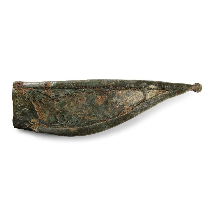 Roman Bronze Dagger Sheath