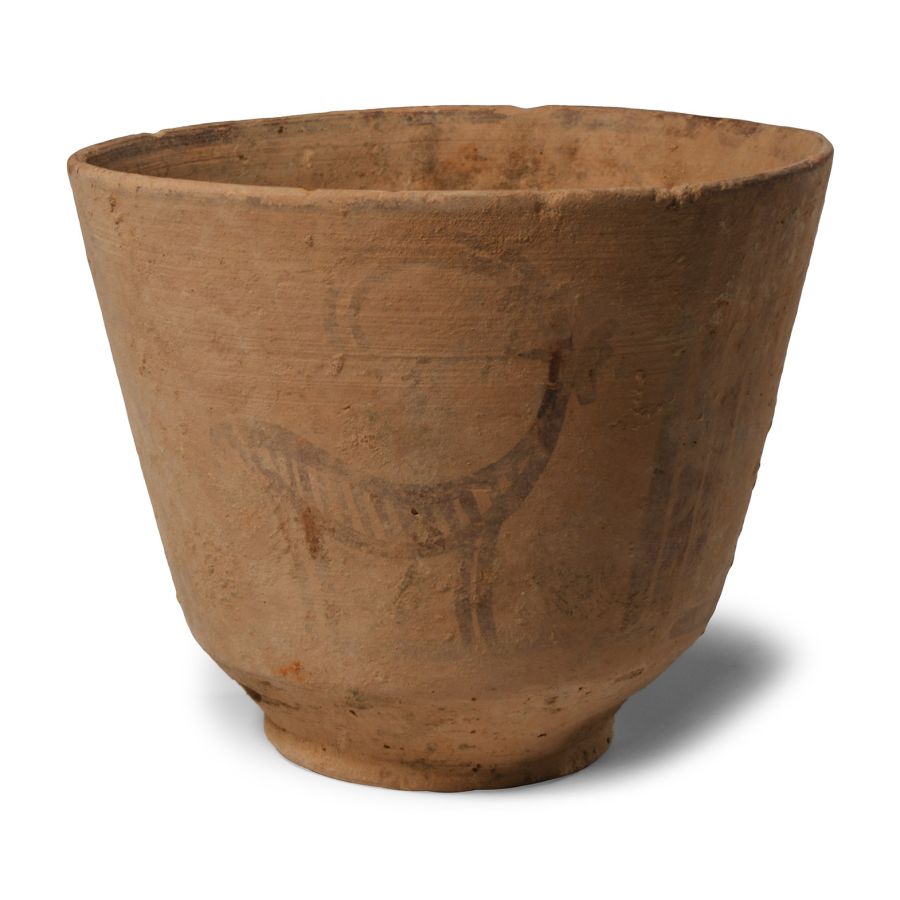 Indus Valley Decorated Terracotta Cup