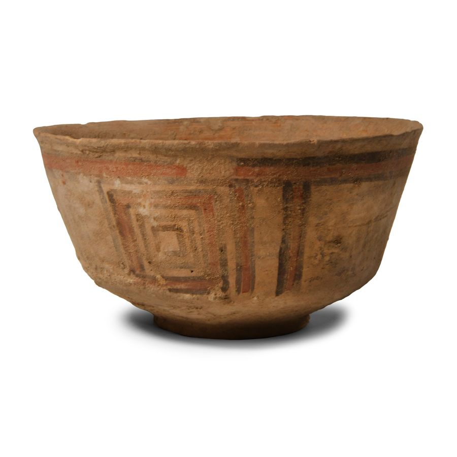 Indus Valley Decorated Terracotta Cup