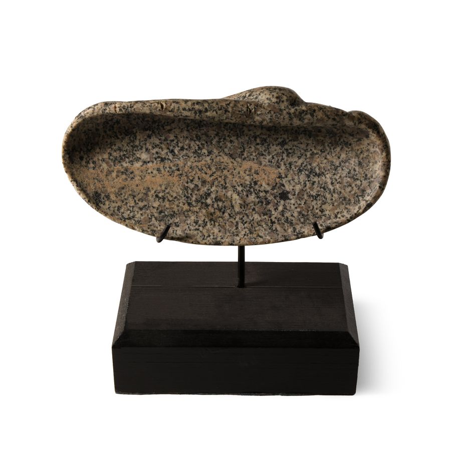 Egyptian Diorite Shell-Shaped Bowl