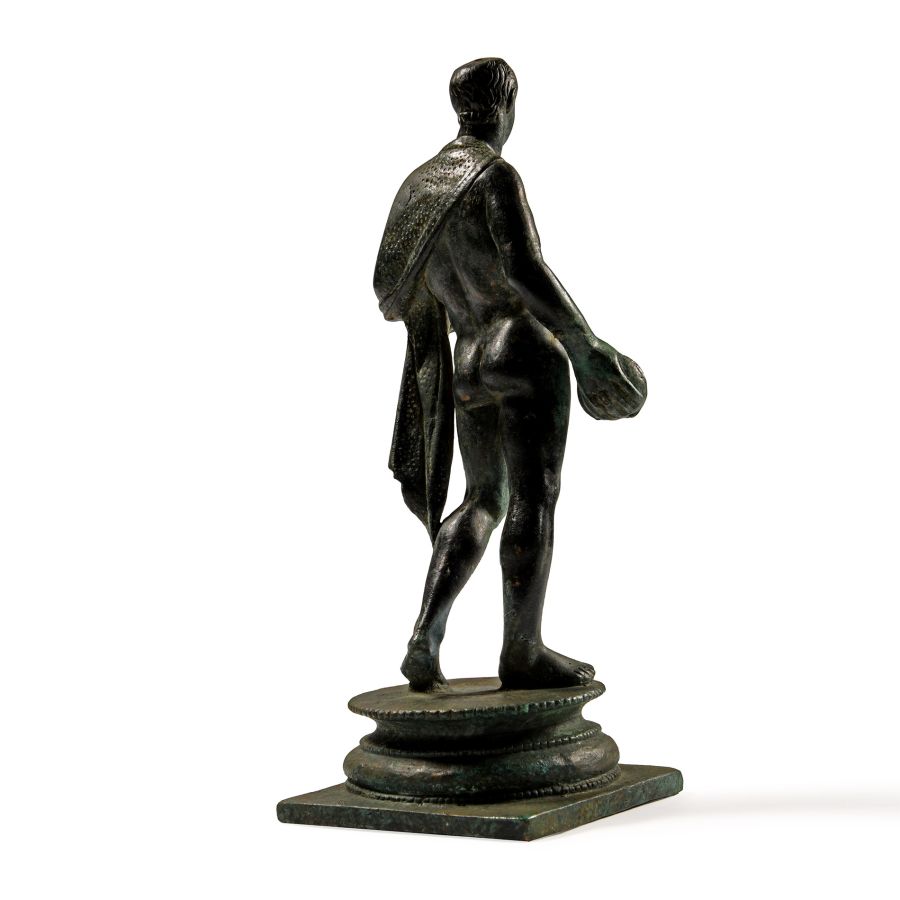Roman Bronze Statuette of Mercury