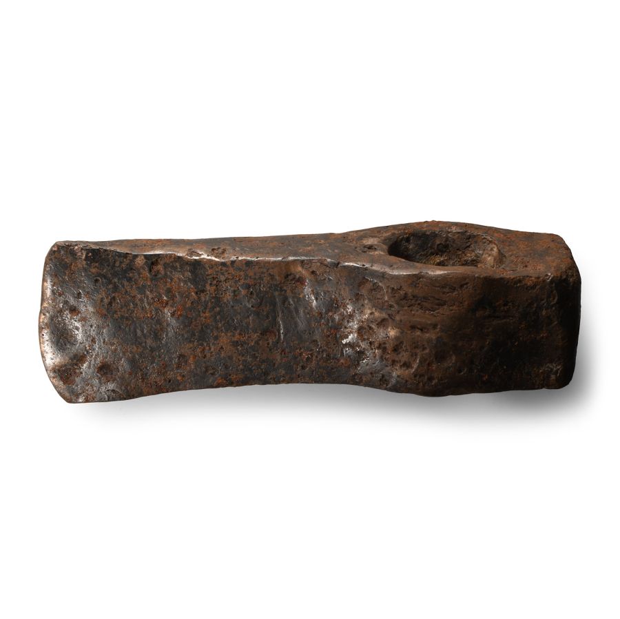 Medieval Iron Axehead