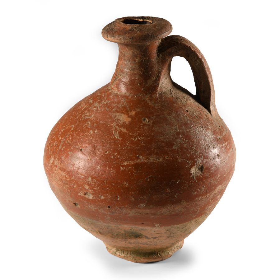 Roman Terracotta Wine Flagon