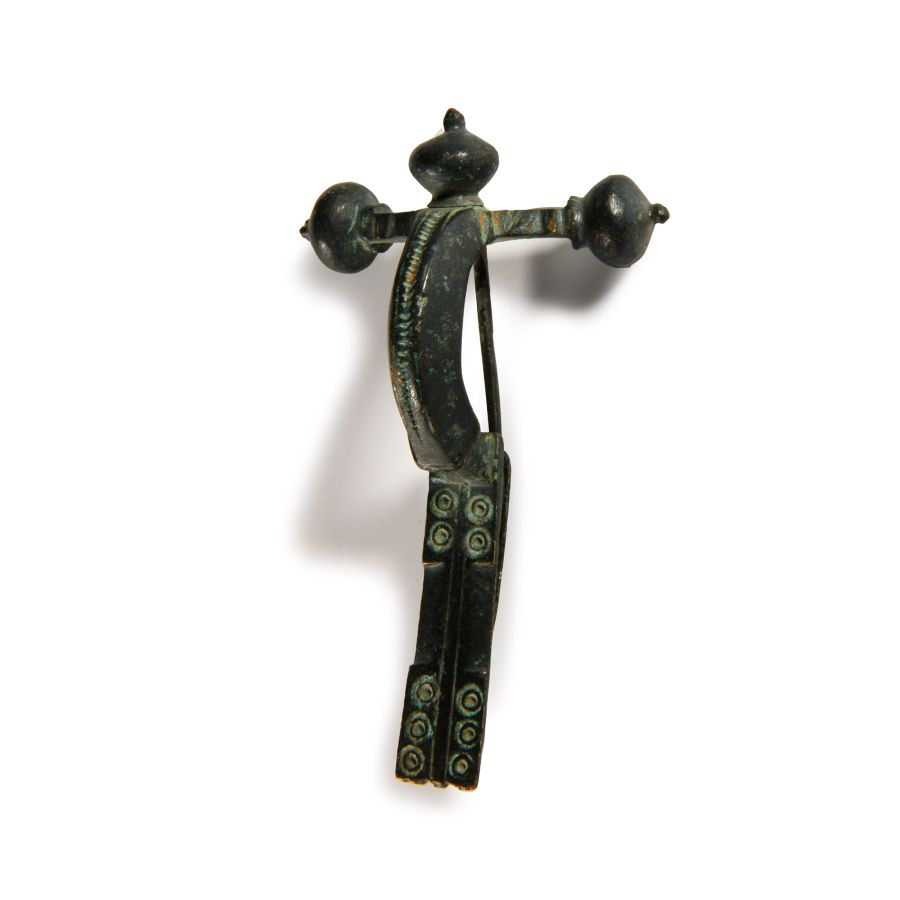 Roman Bronze Crossbow Brooch