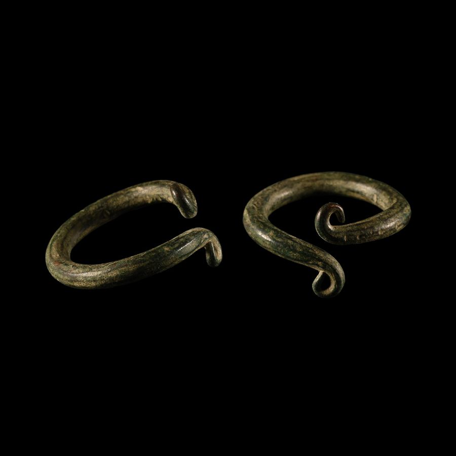 Bronze Age Ring with Looped Terminals