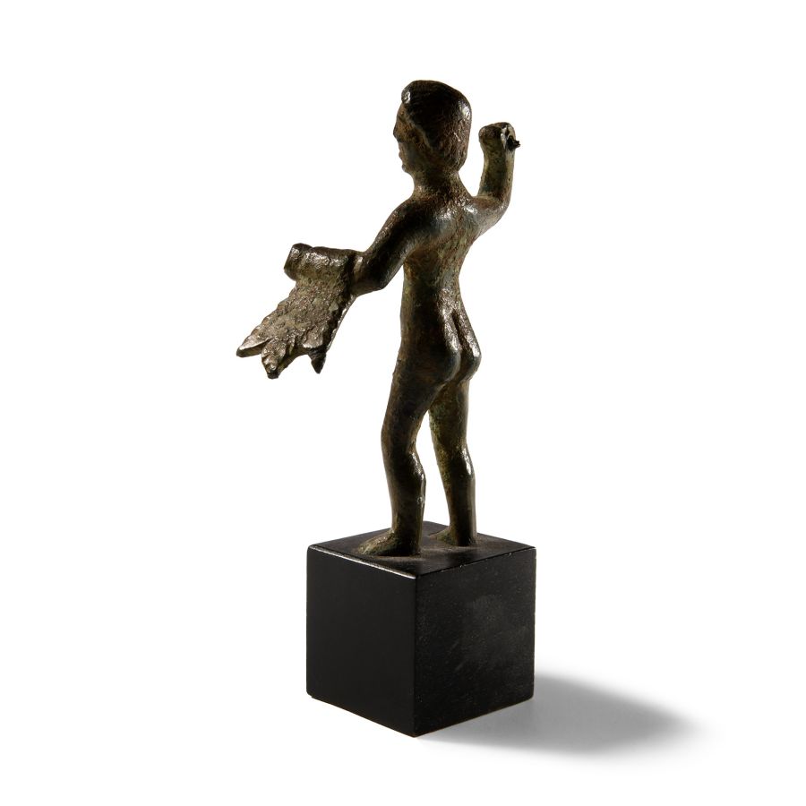Etruscan Bronze Statuette of Hercle