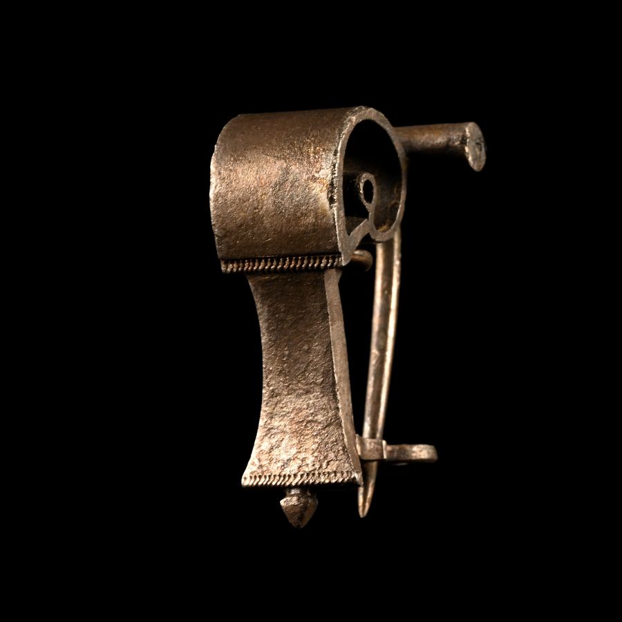 Roman Military Silver Knee Brooch