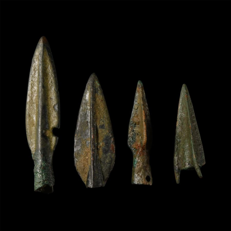 Greek Bronze Arrowhead Collection