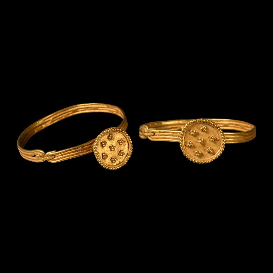 Late Roman Gold Bracelet for a Baby