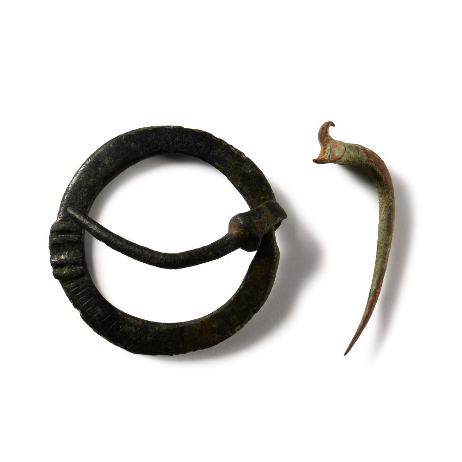 Medieval Bronze Annular Brooch