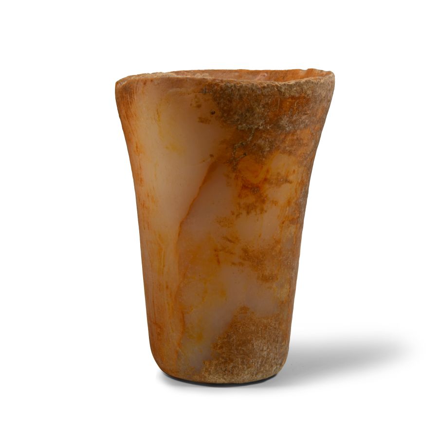 Bactrian Alabaster Vessel