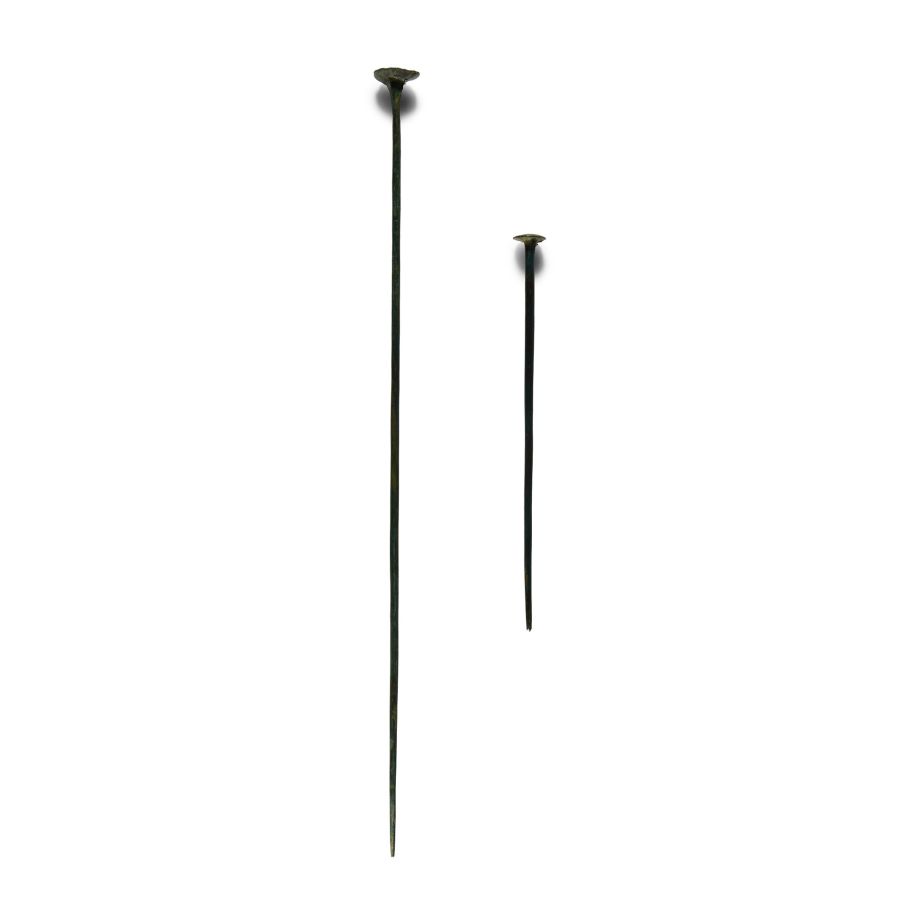 Bronze Age Dress Pin Pair