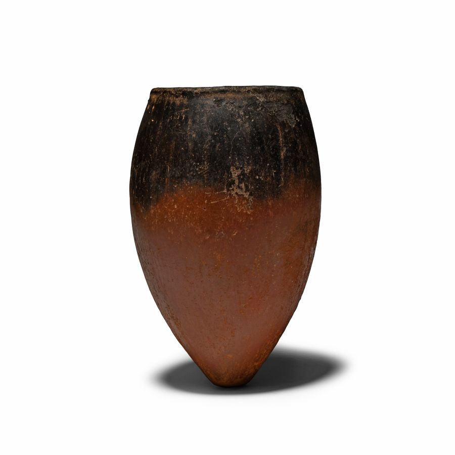 Egyptian PreDynastic Black-Topped Jar