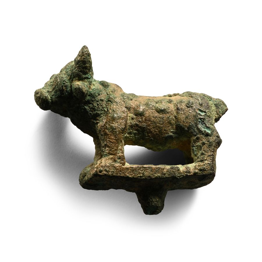 Anatolian Bronze Bull Mount
