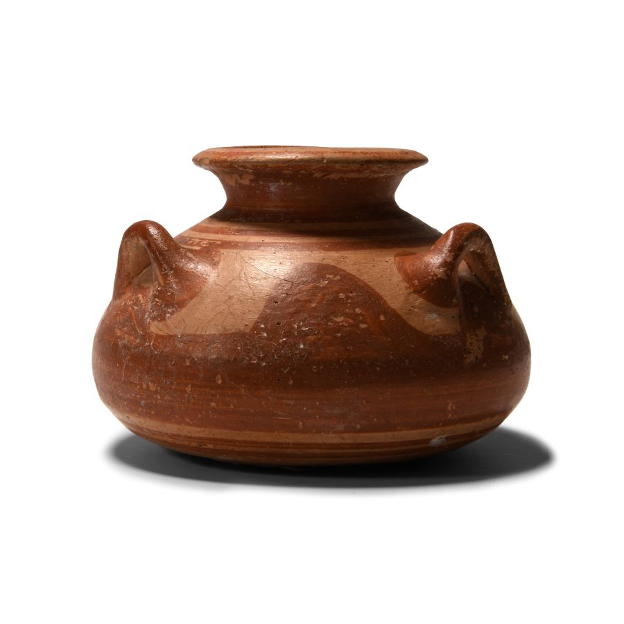 Mycenaean Painted Pottery Alabastron