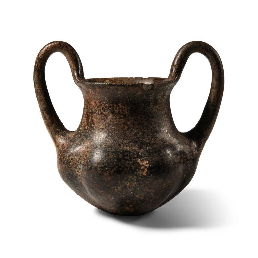 Villanovan Impasto Two-Handled Kyathos