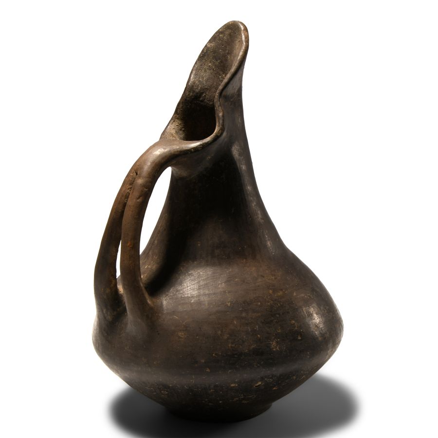 Villanovan Impasto Oinochoe with Graffiti