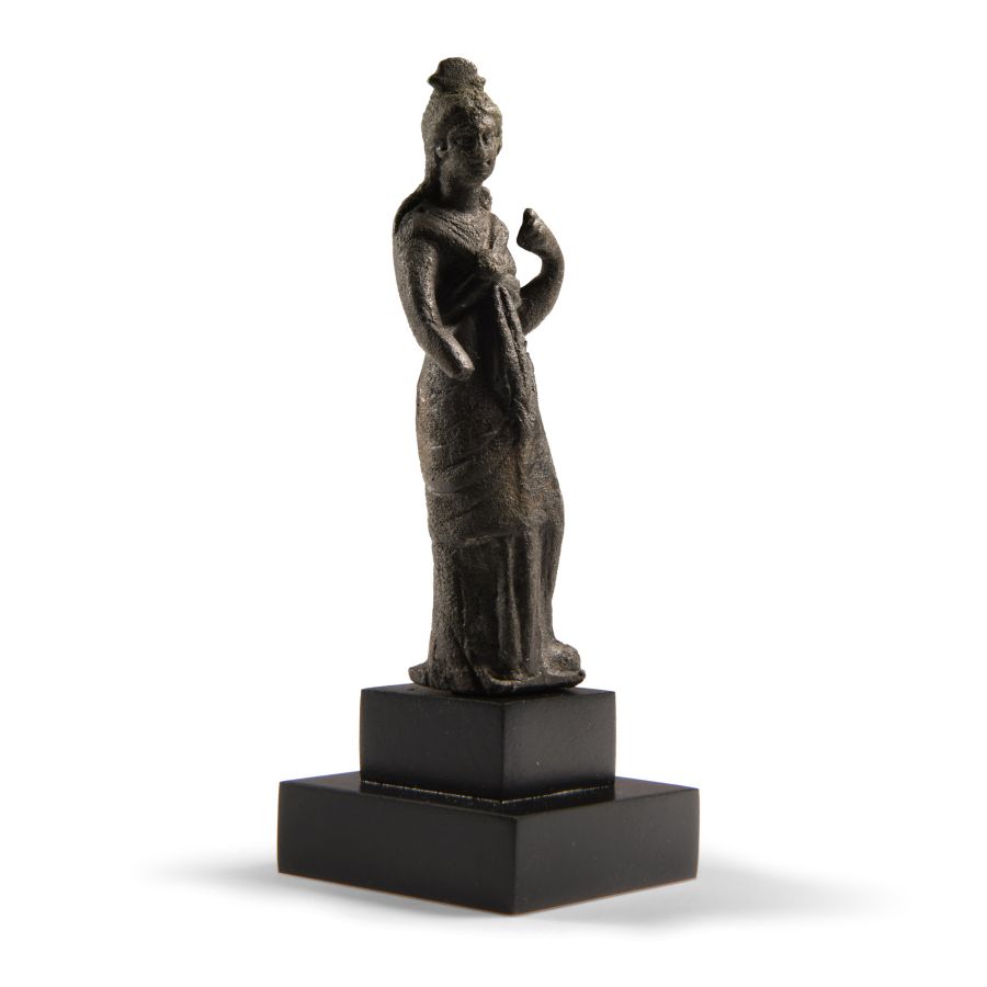 Roman Bronze Statuette of Isis