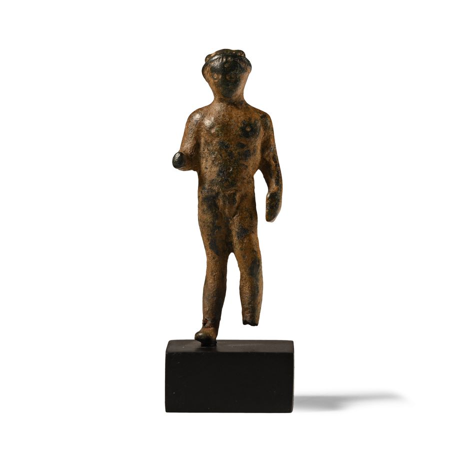 Roman Bronze Statuette of Mercury