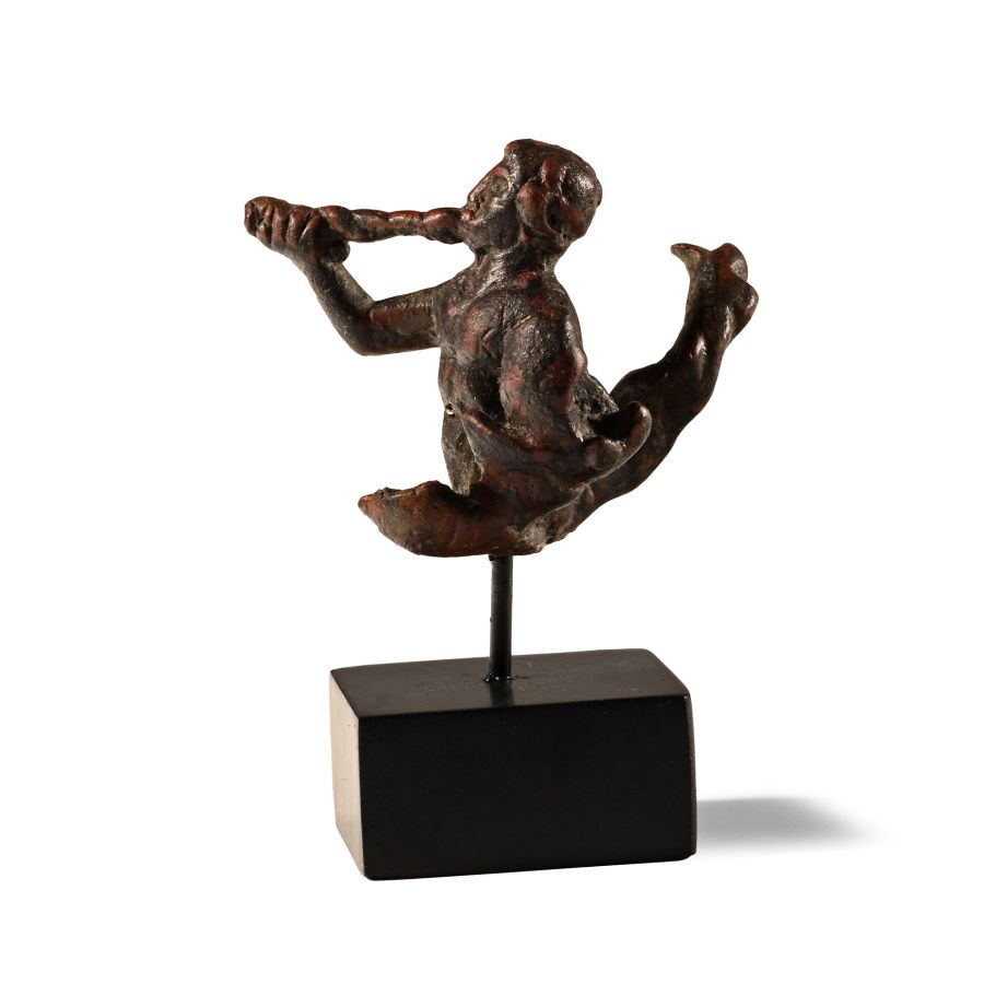 Roman Bronze Statuette of Triton Sounding a Horn