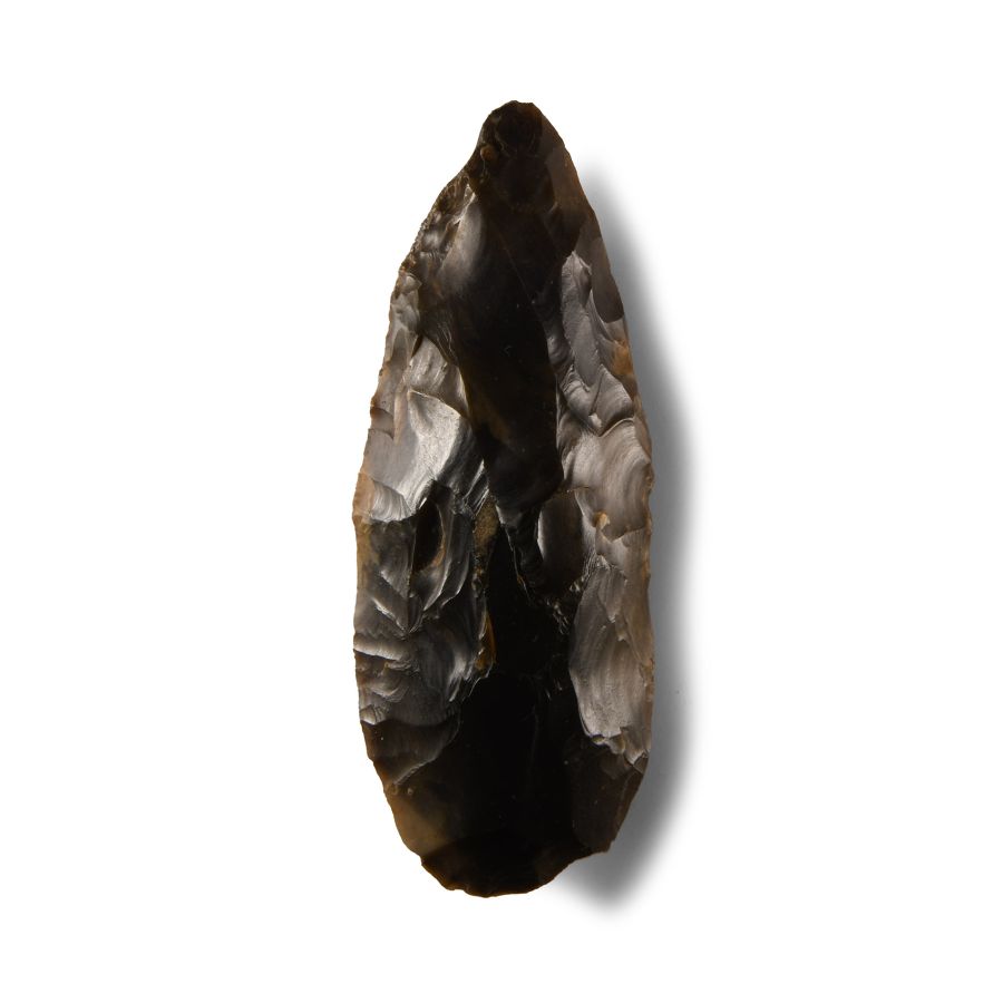 Stone Age Knapped Flint Hand Axe