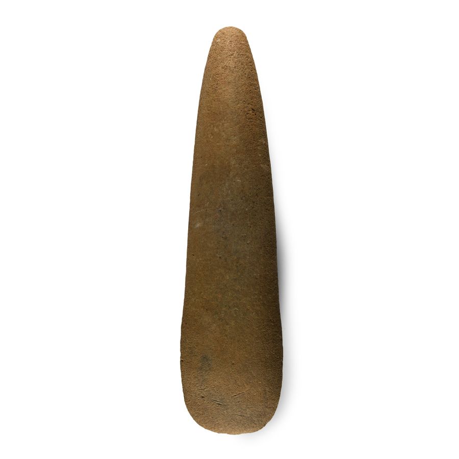 Massive Stone Age Speckled Polished Axehead