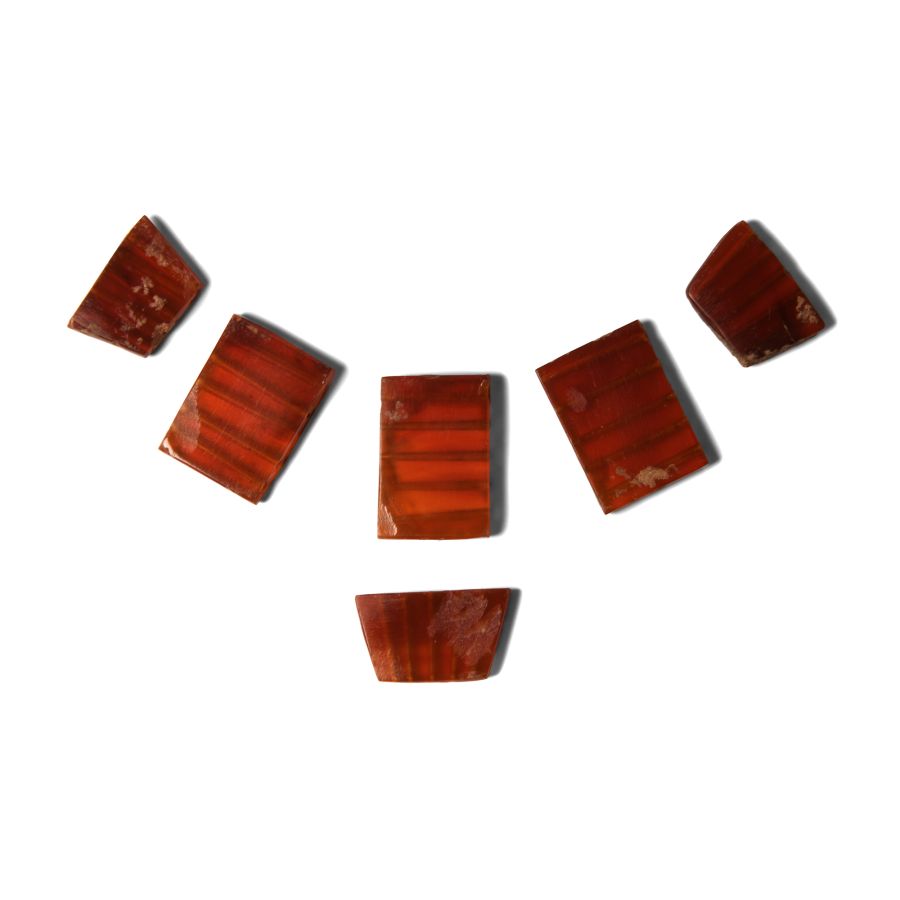 Western Asiatic Carnelian Multi-Strand Necklace Bead Set