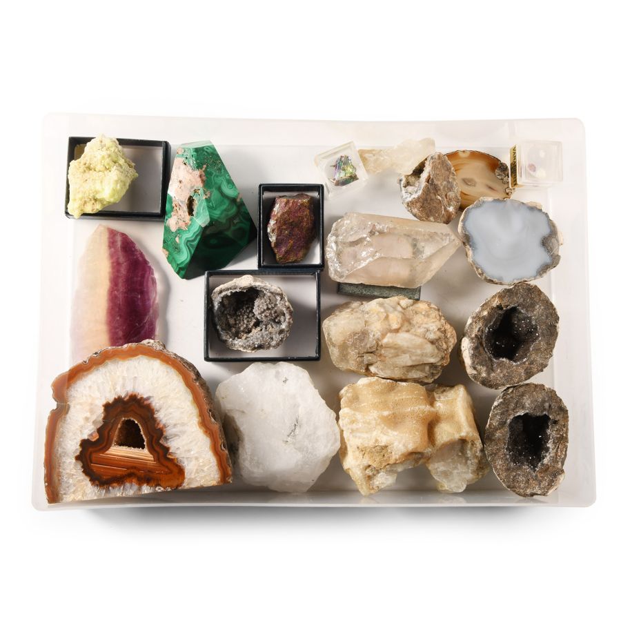 Natural History - Mixed Mineral Specimen Collection