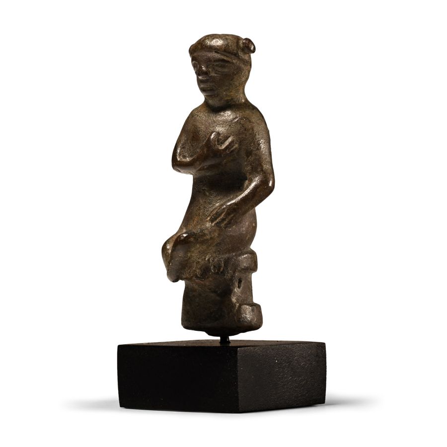 Gallo-Roman Bronze Statuette of Venus
