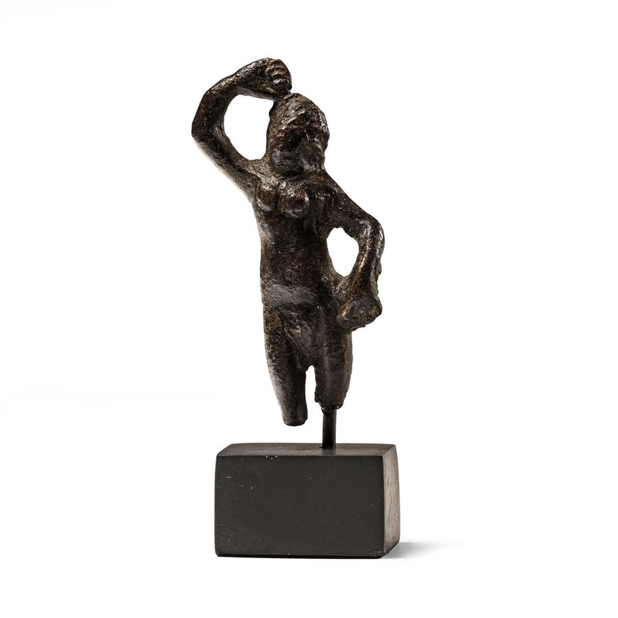 Roman Bronze Venus Anadyomene Statuette