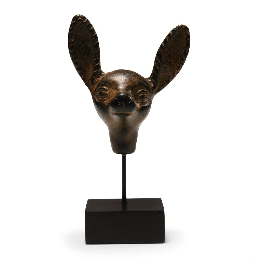 Western Asiatic Bronze Deer's Head