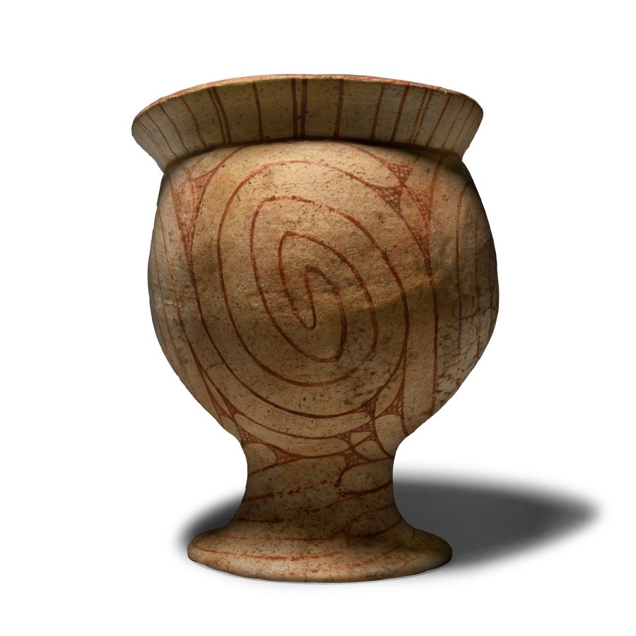 Ban Chiang Period Painted Chalice